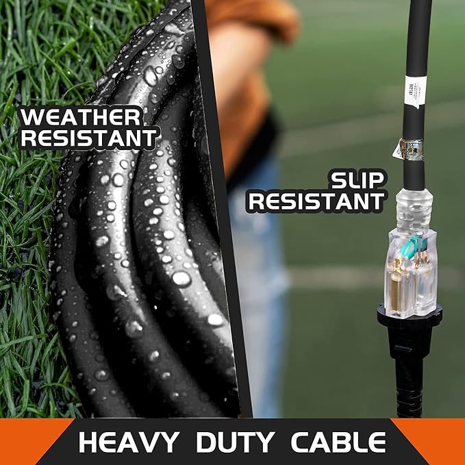 Indoor Outdoor Extension Cord Weatherproof - Image 4