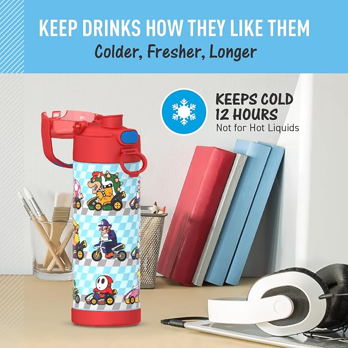 THERMOS FUNTAINER 16 Ounce Stainless Steel Vacuum Insulated Bottle - Image 5