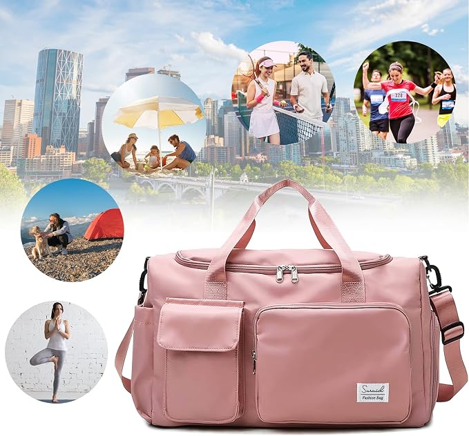 Suruid Travel Yoga Duffel Bag - Image 8