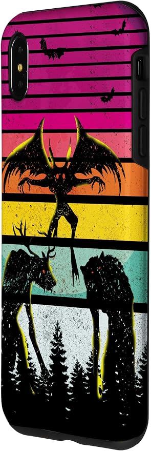 Cryptkin Cute Mothman Cryptid Map Case - Image 2