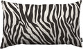 TKS MITLAN Zebra Print Pillow Covers 12 x 20 Inch Black White Leopard Line by TKS+MITLAN