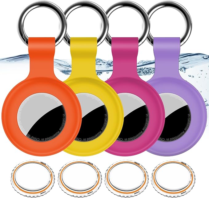 1|2|4Pack for Apple AirTag Holder, for Air Tag 2nd &1st Genaretion, Waterproof by HitfineLLC