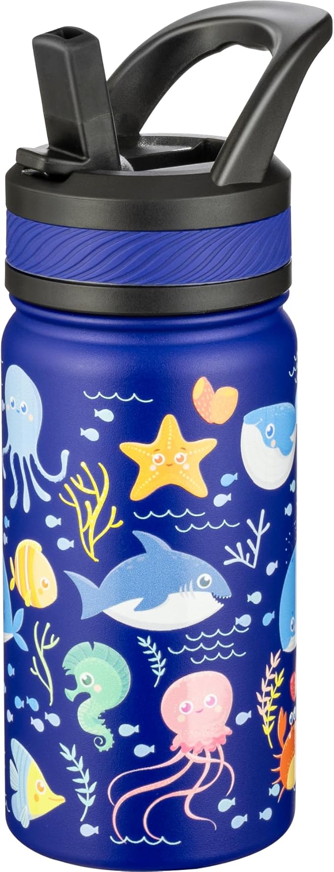 Fanhaw 14 Oz Kids Insulated Water Bottle by FANHAW