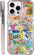 Case for iPhone 15 Pro Max, Hawaii Aloha Cover Coastal Beach Collage Phone Case by Toulas