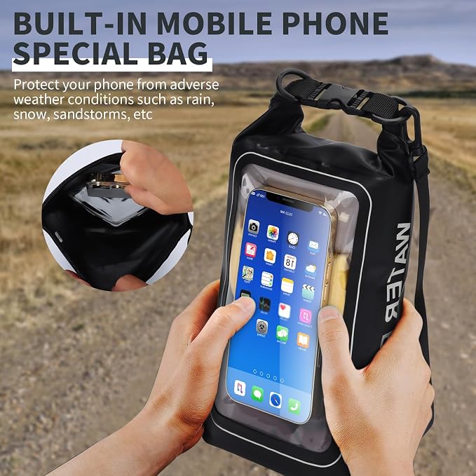 IP68 Waterproof Dry Bag, 2L - Image 6