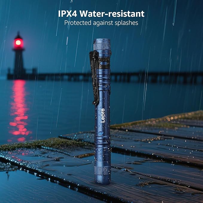 Lepro LED Pen Flashlights, Lightweight, Waterproof Pocket Flashlight - Image 4