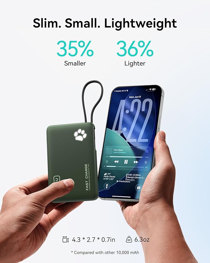 INIU 45W Power Bank, Fast Charging Portable Charger - Image 3