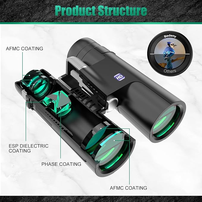 18x50 Professional Large View Binoculars - Image 2
