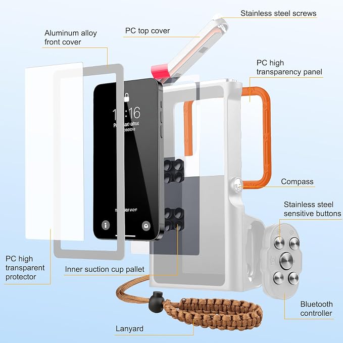 Universal Underwater Phone Diving Case - Image 4