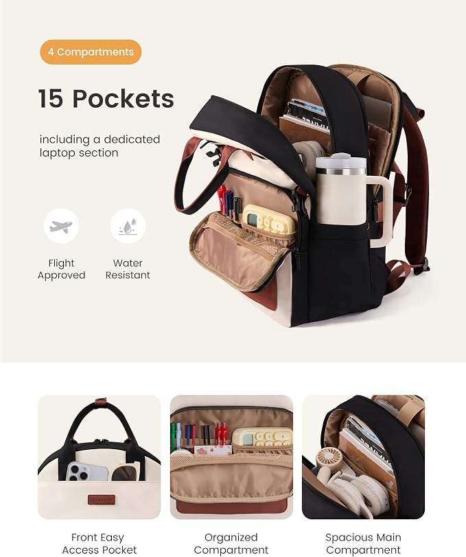 LOVEVOOK Laptop Backpack for Women - Image 4