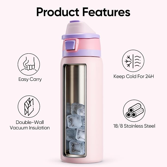 Fijinhom 32 oz Insulated Water Bottle - Image 6