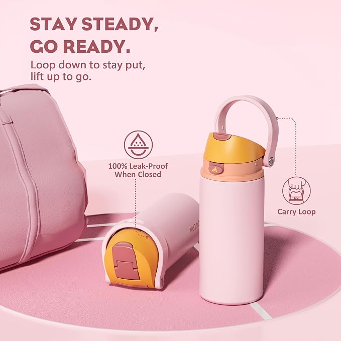 POWCAN 18 oz Insulated Water Bottle - Image 4