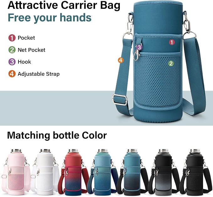 DYSANKY Insulated Water Bottle | Thickened Stainless Steel Vacuum Metal | - Image 5