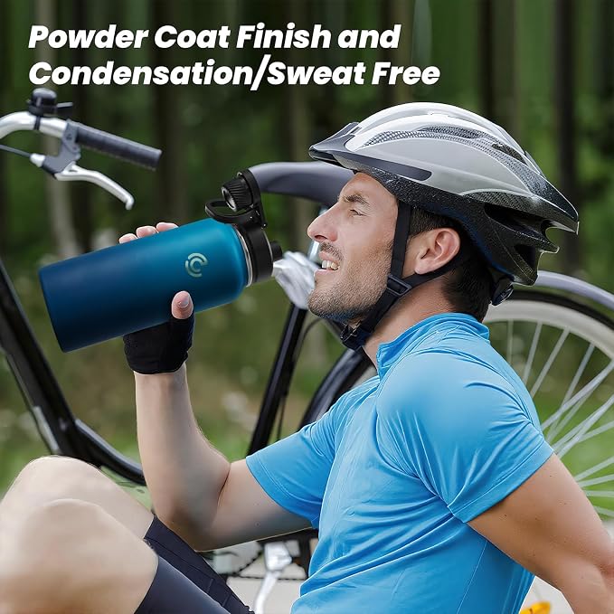 Sports Water Bottle 32oz, Insulated Water Bottle - Image 6