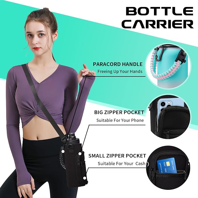 40 oz Insulated Water Bottle - Image 7