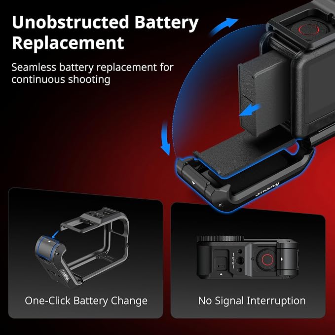 SMALLRIG Action 6 Cage for DJI Osmo Action 6 - Image 5