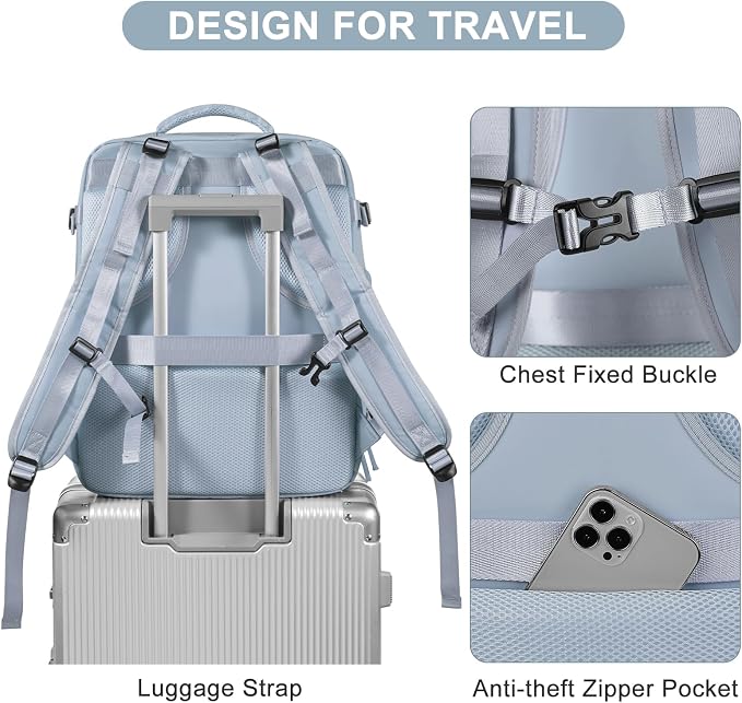Large Travel Backpack Carry on Flight Approved Mochila De Viaje Carry on - Image 7