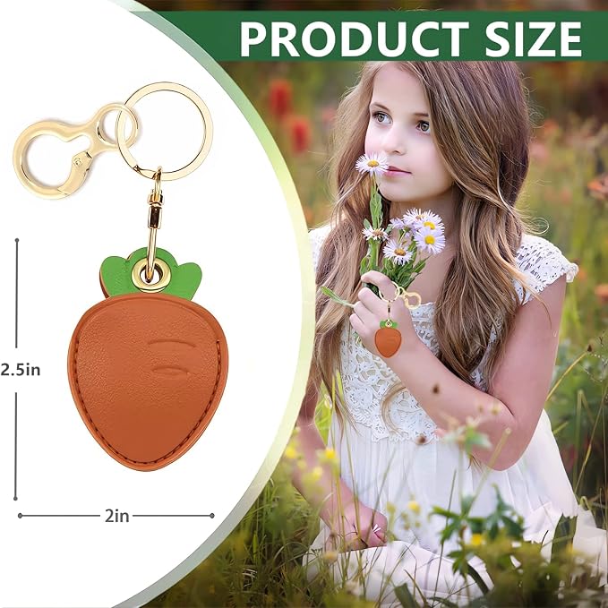 Leather Keychain Holder Case Compatible - Image 2