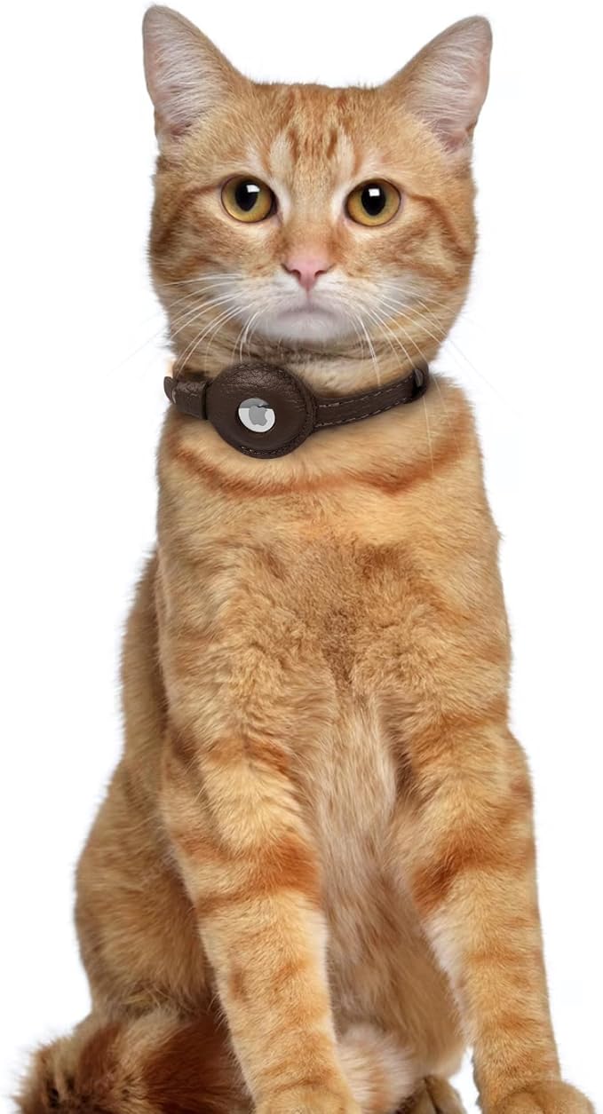 OOPSDOGGY Leather AirTag Cat Collar - Image 6