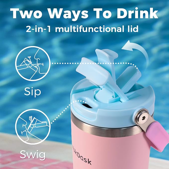 40 oz Insulated Stainless Steel Bottle - Image 6