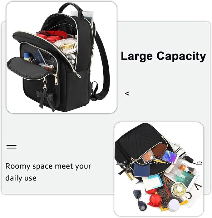 MATEIN Mini Backpack for Women, Waterproof Stylish Daypack Purse Shoulder Bag - Image 4