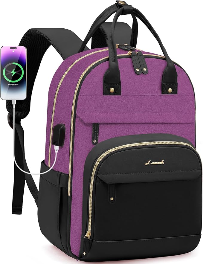 LOVEVOOK Backpack for Women, Laptop Backpack Women, Fits 15.6 Inch Laptop Bag by LOVEVOOK