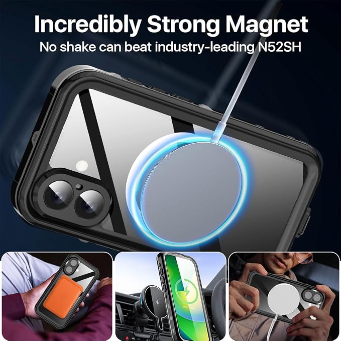 AICase Waterproof Case for iPhone 16 Plus - Image 4