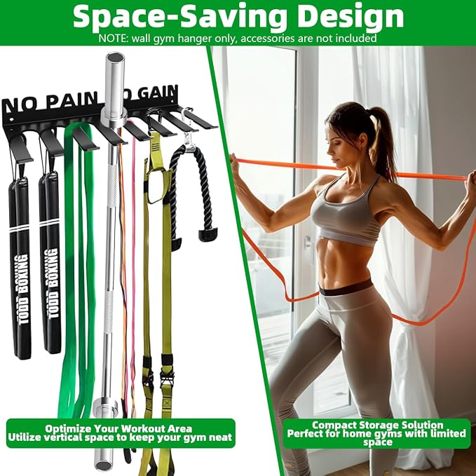 Home Gym Accessories Organization Storage Rack Equipment - Image 5