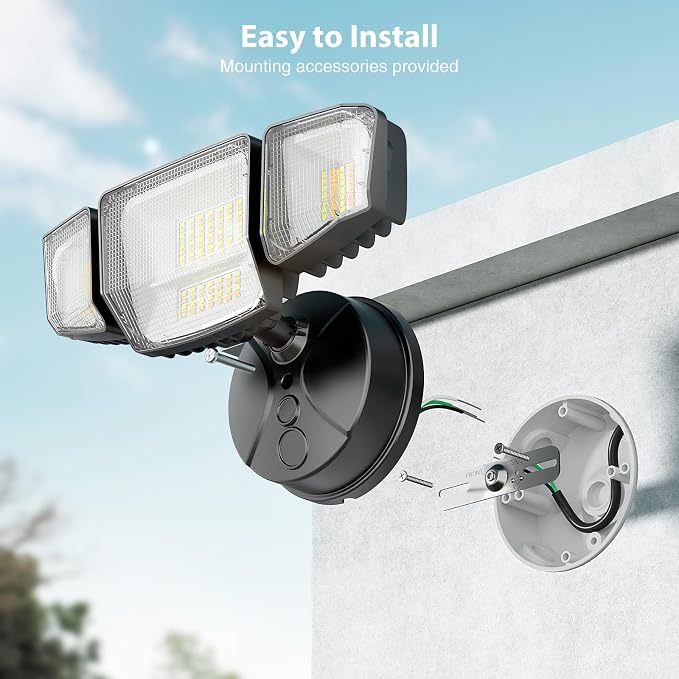 Onforu 65W Smart LED Flood Lights Outdoor, 6500LM Brightness Adjustable - Image 8