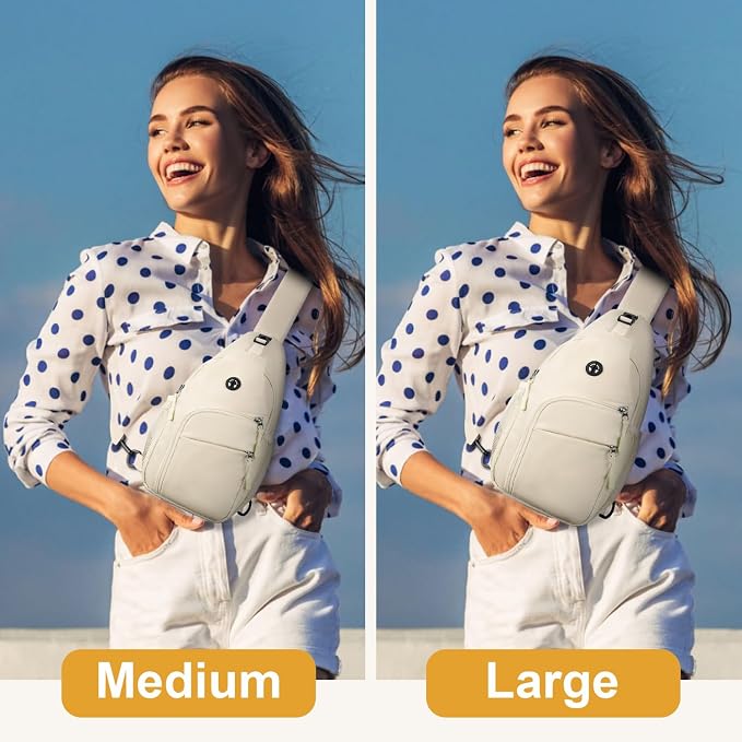 Pritent Crossbody Bags for Women Man Waterproof Sling Bag Backpack Trendy - Image 6