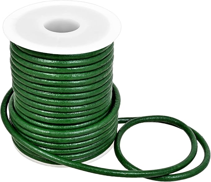 GENIQUE Real/Genuine Round Leather String Cord - Image 5