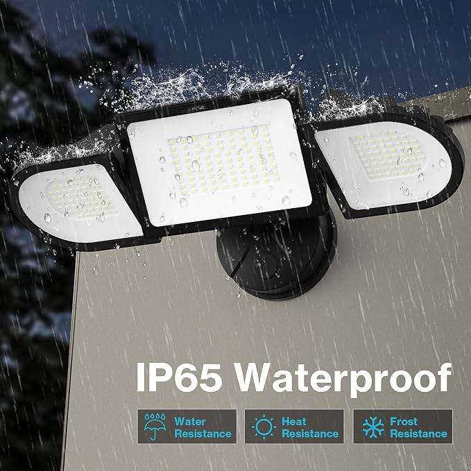 Olafus 130W Flood Lights Outdoor, 13000LM Super Bright LED Flood Light - Image 5