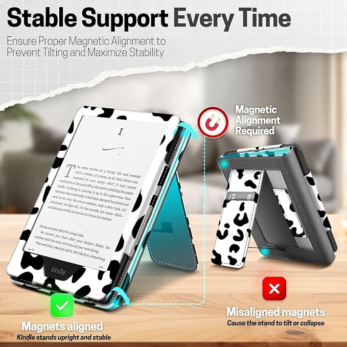 TNP Stand Case for Kindle Paperwhite 12th Generation 2024 / Kindle Colorsoft - Image 8