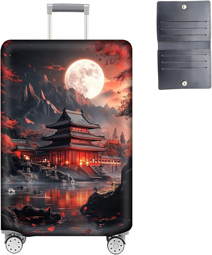 Luggage Cover Protector for 30-32 Inch Suitcases, TSA Approved Elastic Travel by Unknown