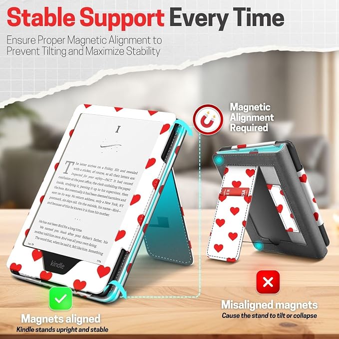 TNP Stand Case for Kindle Paperwhite 12th Generation 2024 / Kindle Colorsoft - Image 8