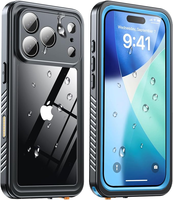 ANTSHARE for iPhone 17 Pro Case, IP68 Waterproof Shockproof Case, - 12 FT by Variouscasesforyourchoice