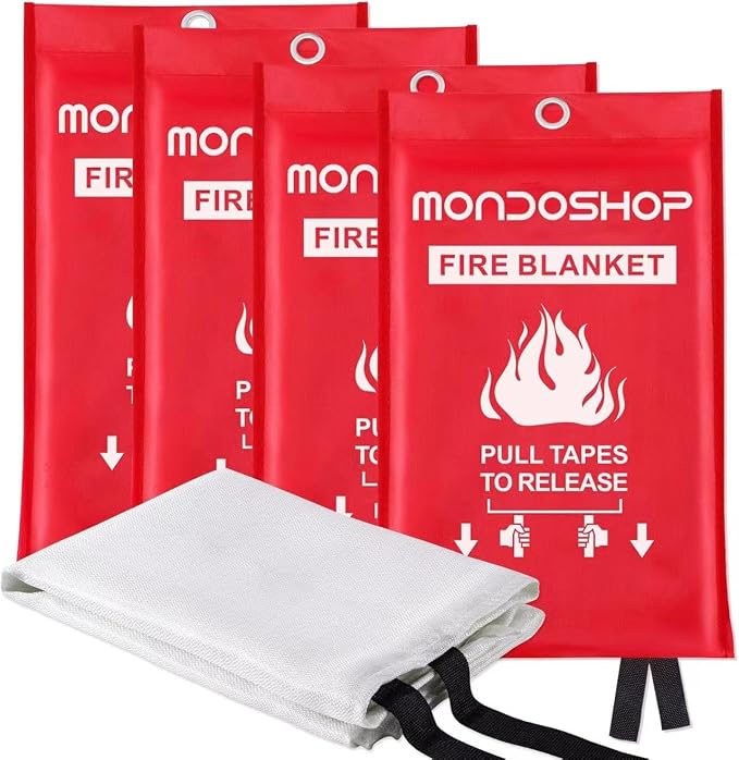 Mondoshop Fire Blanket for Home and Kitchen by Mondoshop