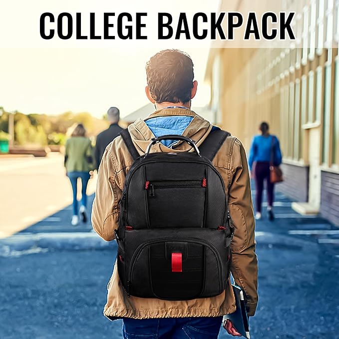 YOREPEK Large Backpack for Men, Extra Large Laptop Backpacks for Men Women - Image 6