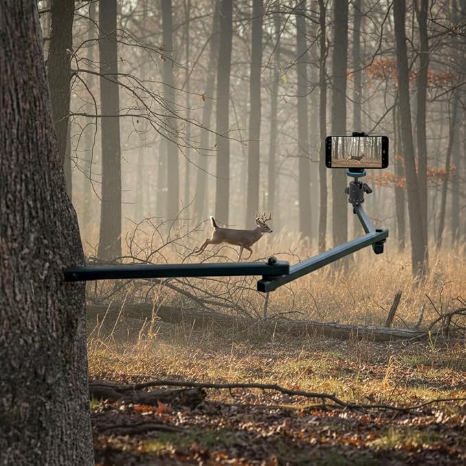 Tree Stand Phone Mount for Hunting, Camera Arm for Hunting, Treestand Phone - Image 4