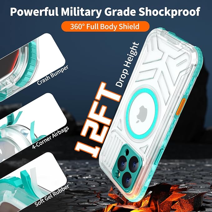 for iPhone 16 Pro Waterproof Case Compatible - Image 5