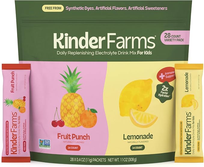 KinderFarms Electrolyte Powder for Kids and Adults by Kinderfarms