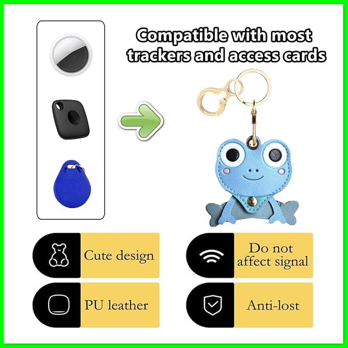 Leather Keychain Holder Case Compatible - Image 3