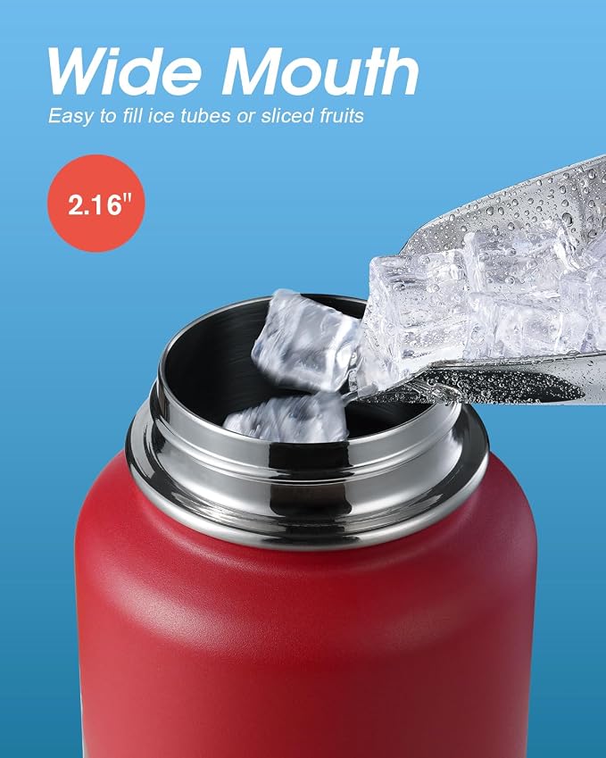 Coolflask Water Bottle 40 oz Insulated - Image 4