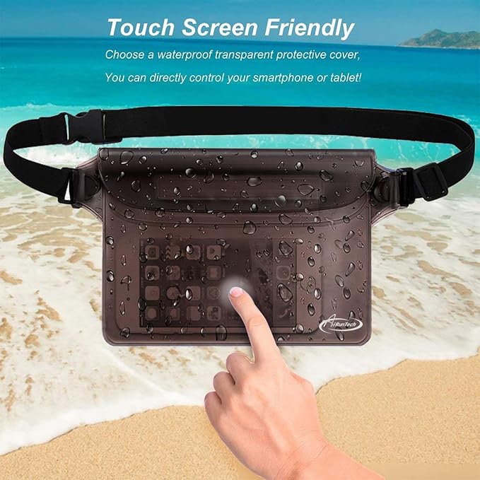 AiRunTech Waterproof Fanny Pack, Phone Pouch Dry Bag - Image 6