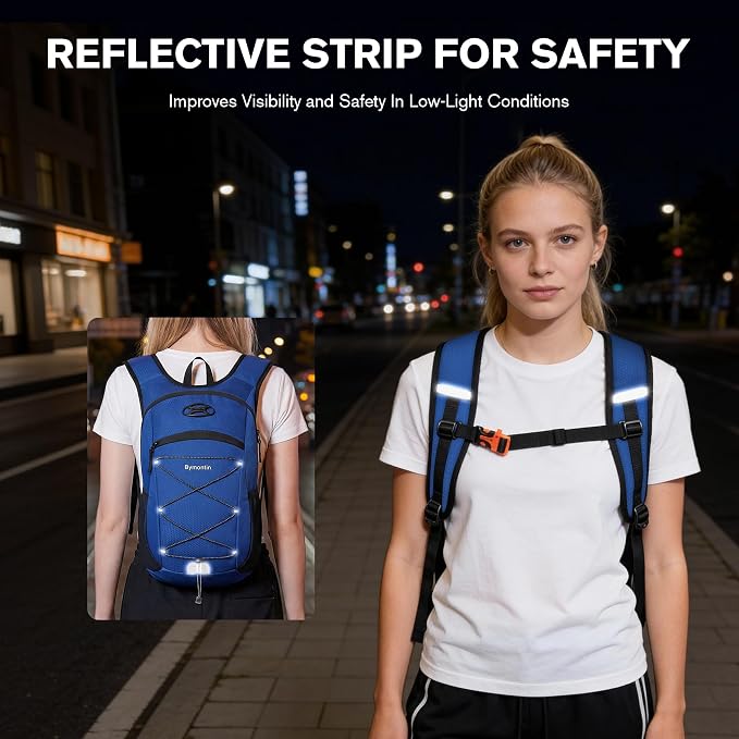 Ultra-Light Soft Daypack 15L/20L, Cushioned Breathable Back Panel Backpack - Image 4