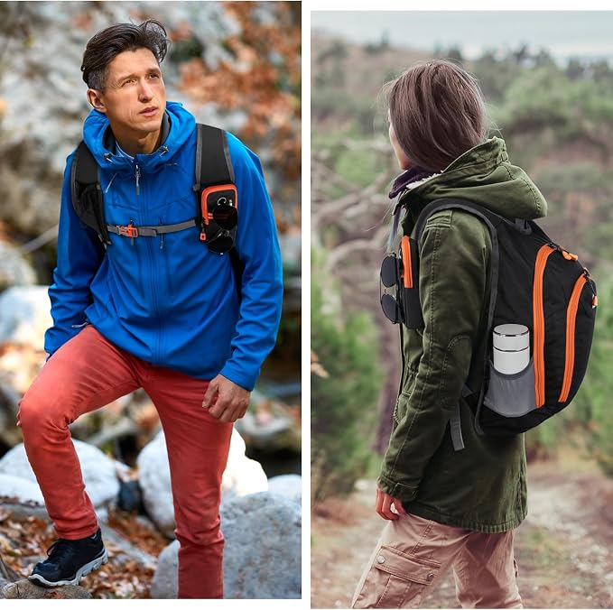 Esup 15L Small Hiking Backpack Foldable Lightweight Travel Day Pack Packable - Image 6