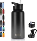 HASLE OUTFITTERS 32oz Stainless Steel Water Bottle, Vacuum Insulated Double by HASLEOUTFITTERS