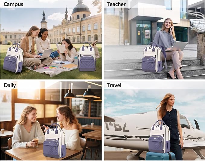 Laptop Backpack for Women Work Bag - Image 8