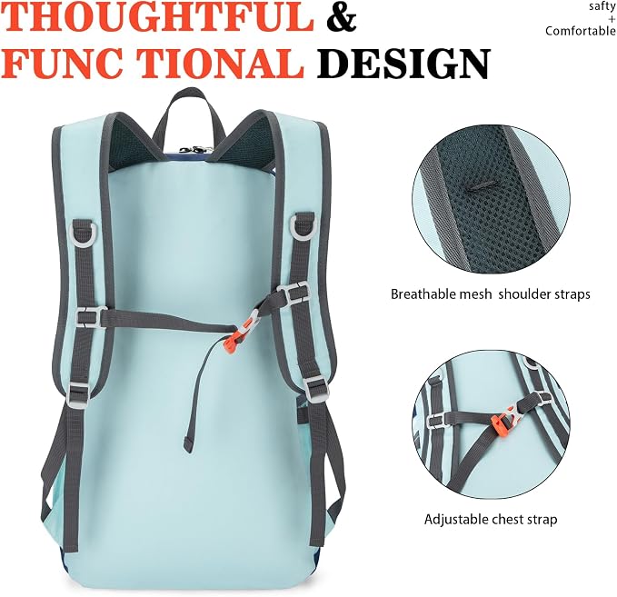 BAGPARKK Hiking Backpack, Large 35L Travel Backpacks - Image 4