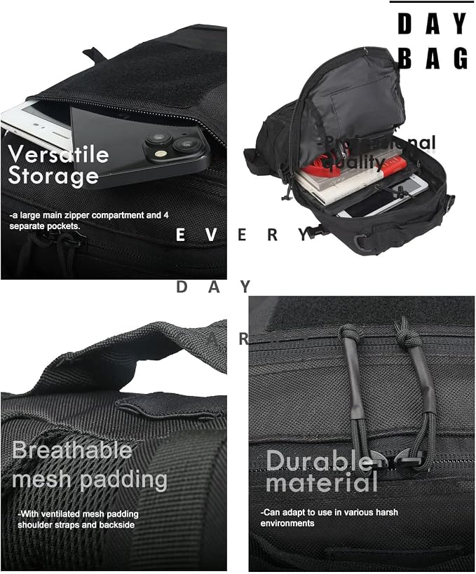 Miramrax 12L Small Backpack Day Pack - Image 5